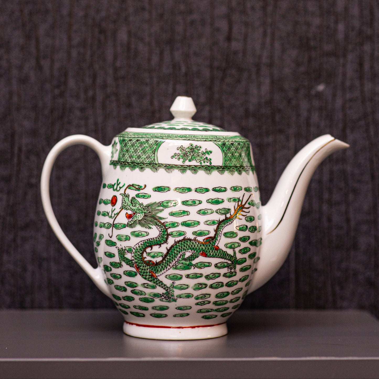 Porcelain and Gold Service