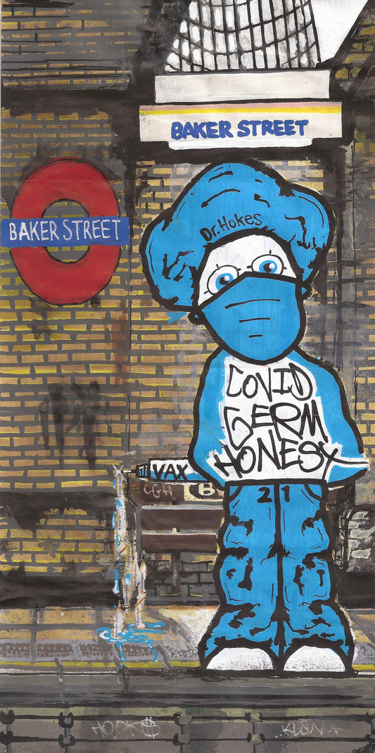 Dr Hokes Baker Street sticker